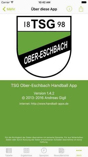 TSG Ober-Eschbach Handball(圖4)-速報App