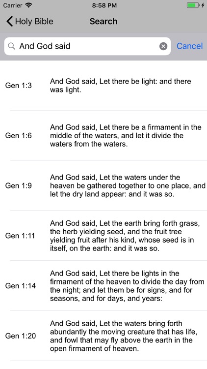 Holy Bible Mobile screenshot-3