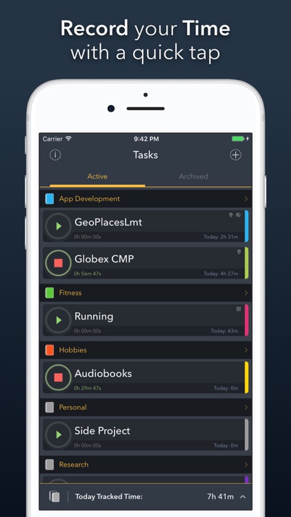 Timelogger: Time Tracking