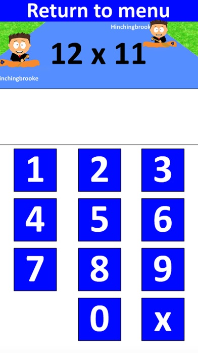 PiXL Times Tables screenshot 2