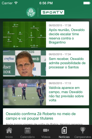 Palmeiras SporTV screenshot 4