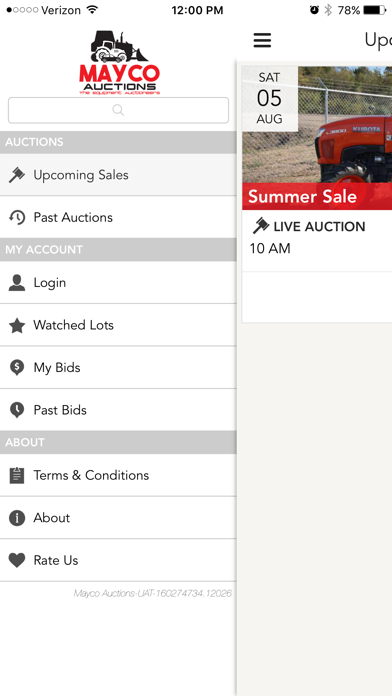 Mayco Auctions screenshot 4