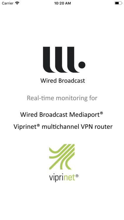 Mediaport® & Viprinet® Monitor