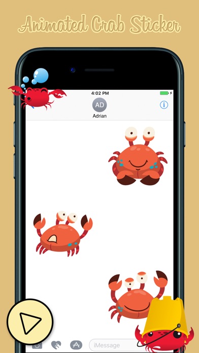 Animated Crab Emoji screenshot 3