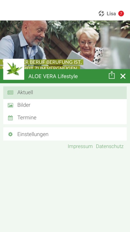 ALOE VERA Pflegeprodukte