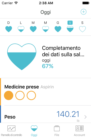 The Diary Health App screenshot 2