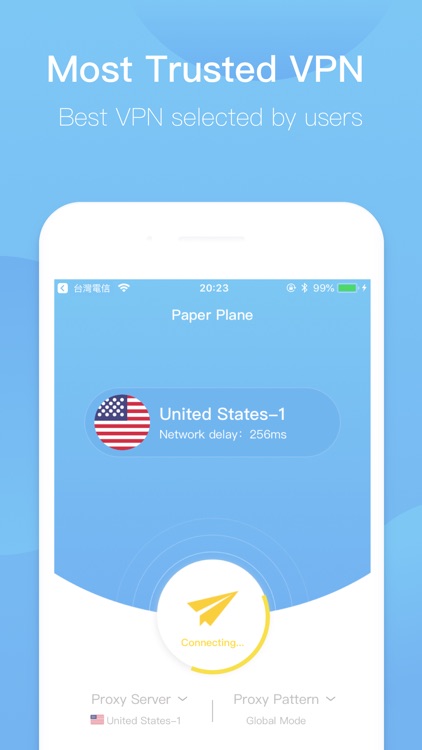 Paper Plane -Safety VPN screenshot-3