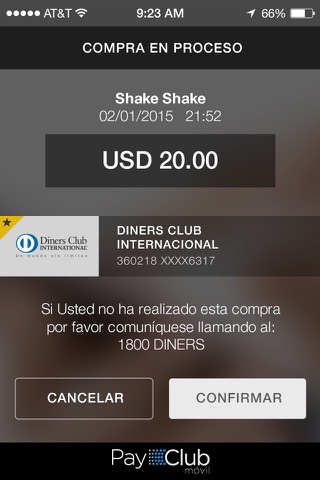 PayClub Movil screenshot 4