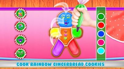 How to cancel & delete Trendy Rainbow Christmas Party from iphone & ipad 2