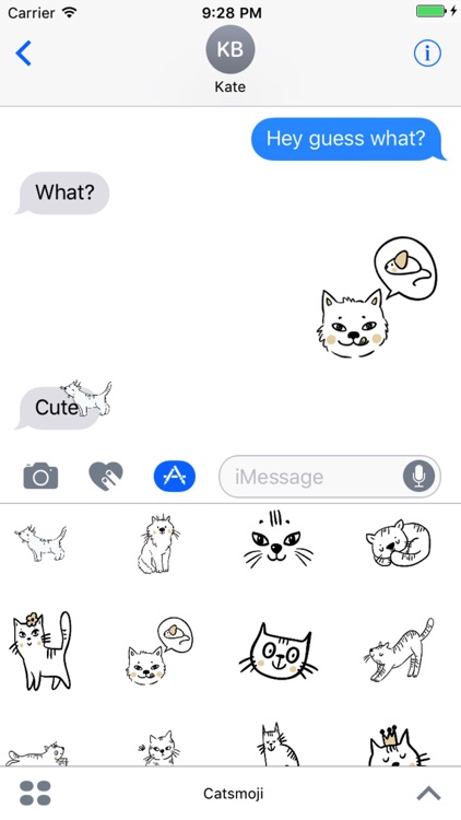 Catsmoji Kitty Cat Emoji and Stickers screenshot-1
