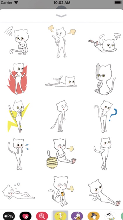 lovely cat : stickers