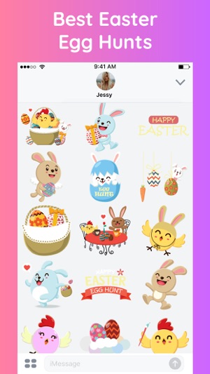 Best Easter Bunny & Egg Emojis(圖3)-速報App