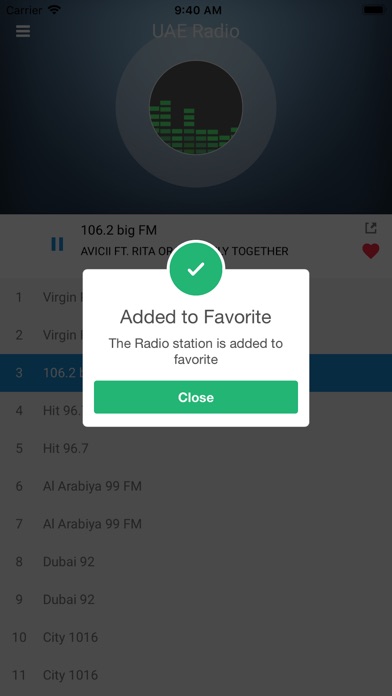 UAE Radio Station (Arabic FM) screenshot 3
