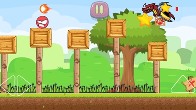 Crazy Bouncy Red Ball Game screenshot 3