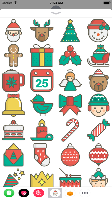 The Christmas Sticker Packのおすすめ画像2