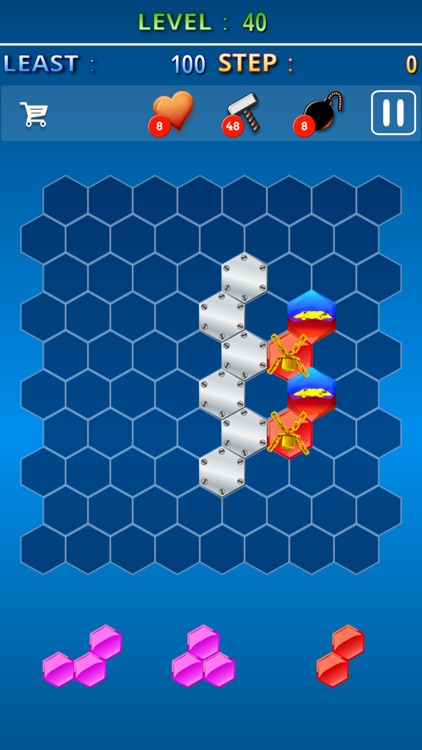 Hexagon Gem Crush screenshot-3