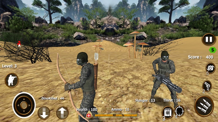 Safari Dinosaur Hunter screenshot-4