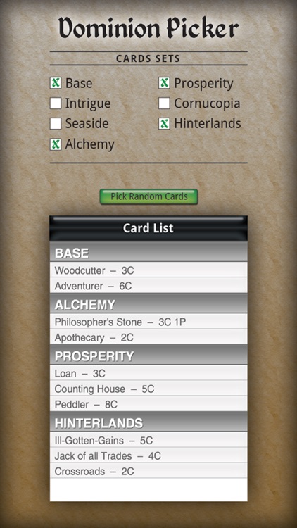 Dominion Card Picker screenshot-3
