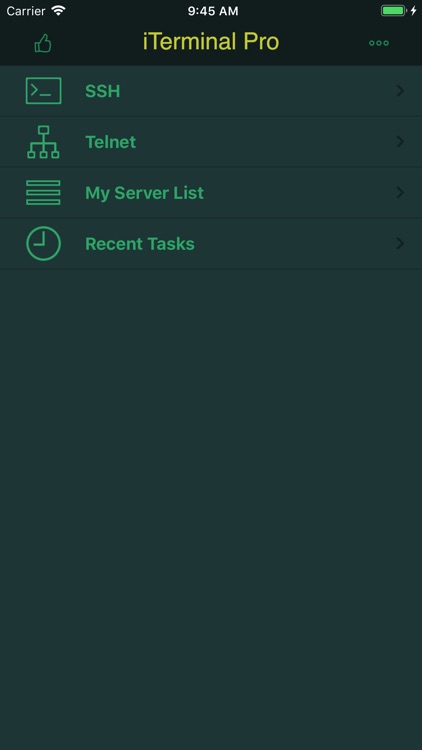 iTerminal - SSH Telnet Client screenshot-0
