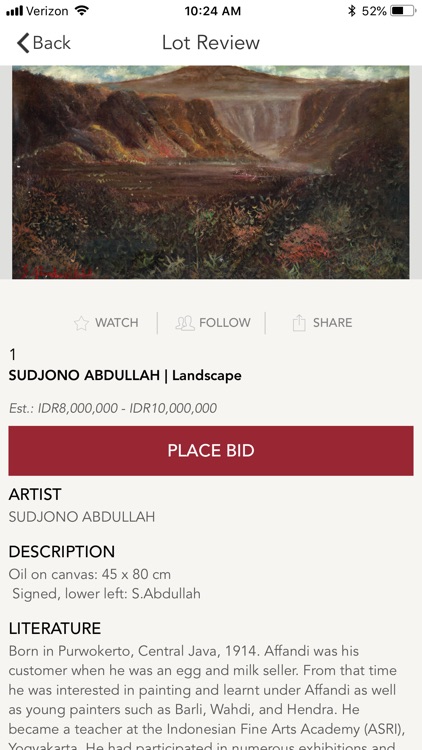 MASTERPIECE Auction