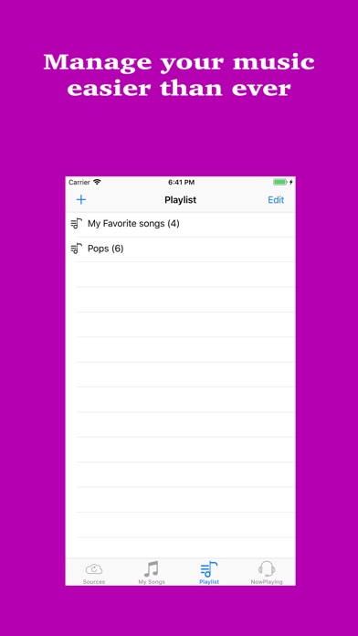 Music Drive:Cloud music player screenshot 3