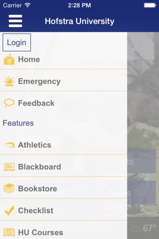 Hofstra Mobile screenshot 2