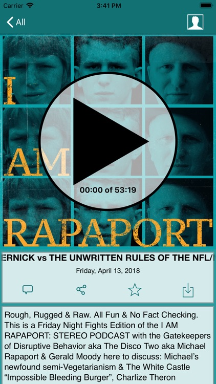 I AM RAPAPORT