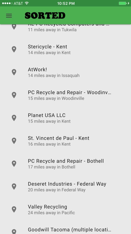 Sorted - The Recycling App screenshot-4