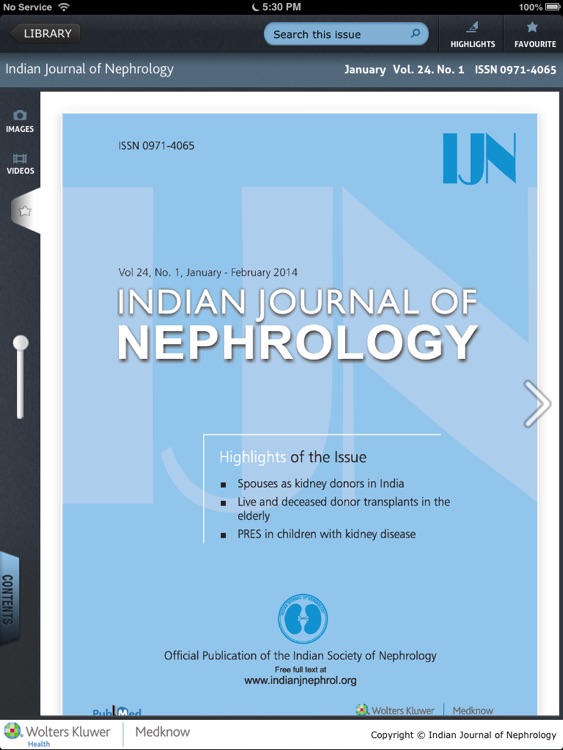 Indian Journal of Nephrology screenshot-3