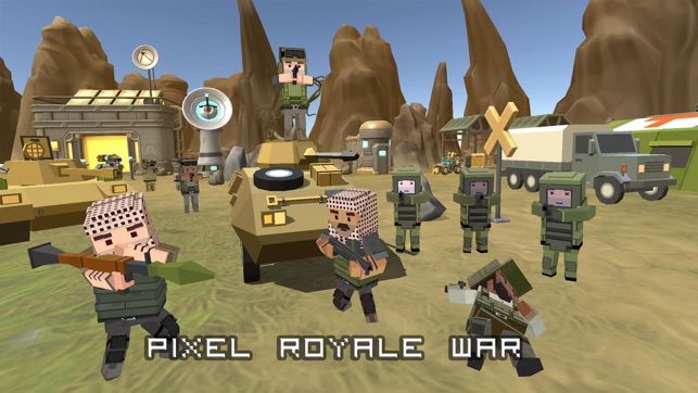 Pixel royale war 3D