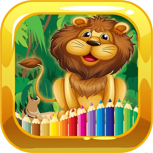 Magic Lion Empire Coloring Books Icon