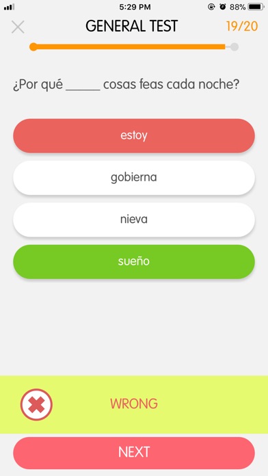 Ejercicios Gramática Español screenshot 4