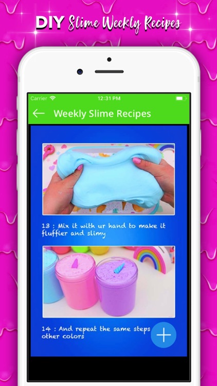 Diy Slime Weekly Recipes screenshot-4