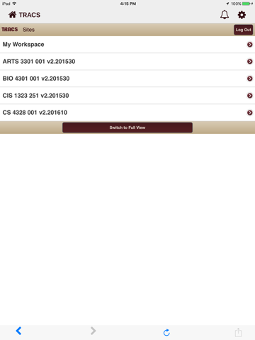 TRACS Mobile screenshot 3