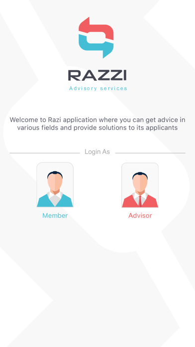 Razzi for consultation service screenshot 2