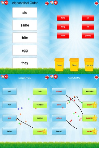 Second Grade Math & Word Games screenshot 2