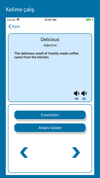 İngilizce Kelime Ezberle screenshot 4