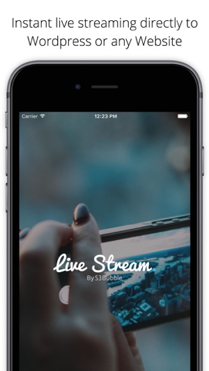 S3Bubble - Live Streaming