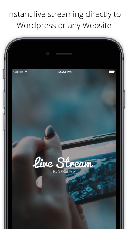 S3Bubble - Live Streaming