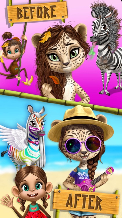 Jungle Animal Hair Salon 2 screenshot-6