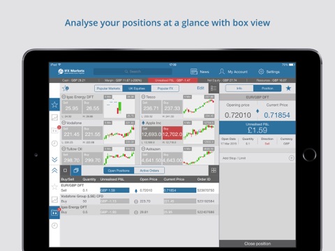 IFX Markets Trading for iPad screenshot 3
