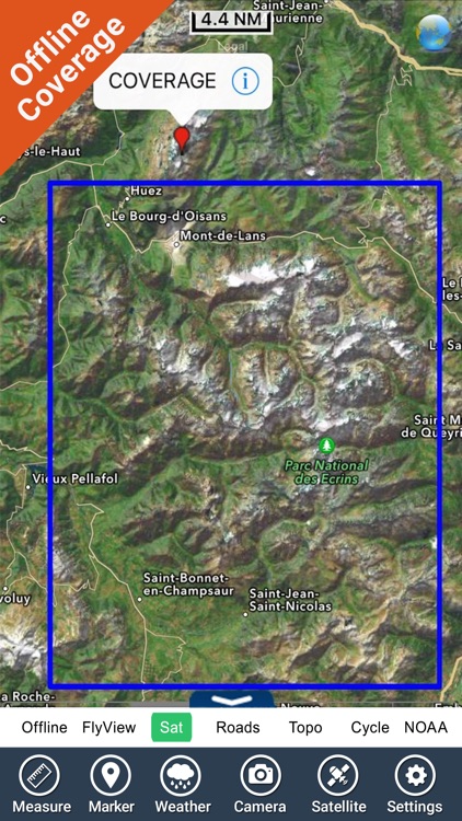 Ecrins National Park – GPS Map Navigator screenshot-4