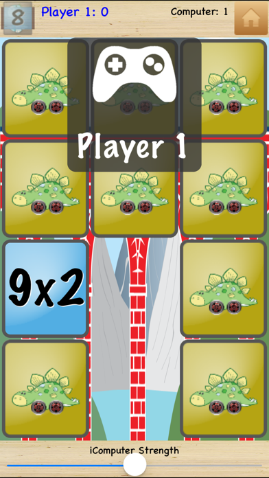 Multiplication: Math Facts Card Matching Game screenshot 2