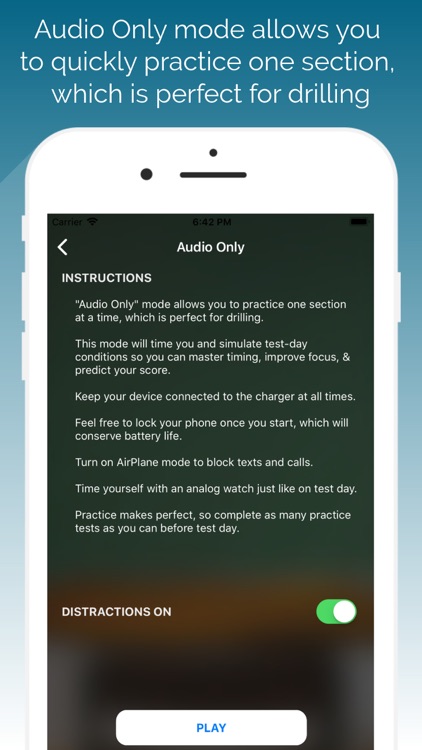 LSAT Proctor Timer - SimuGator screenshot-3