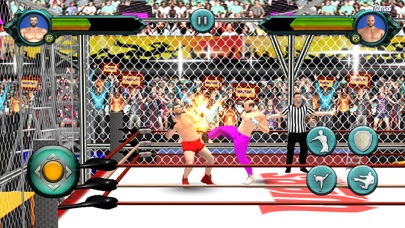 Wrestling Cage Revolution Game screenshot 2
