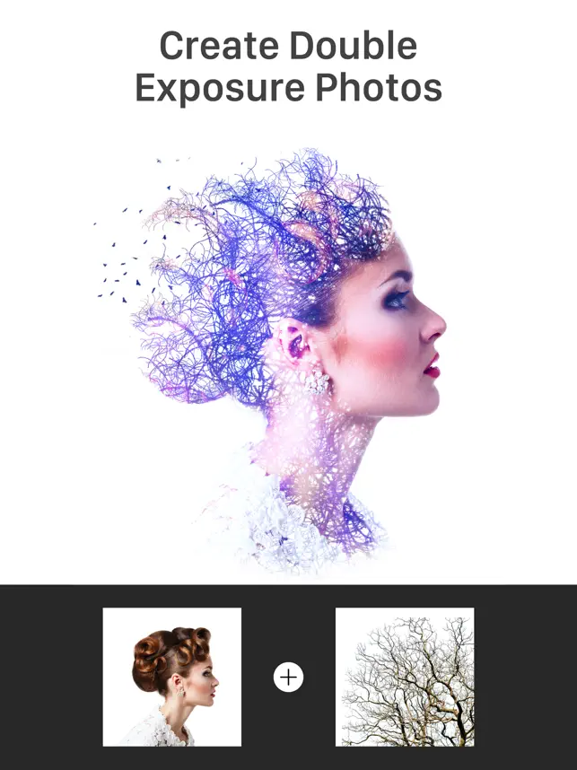 Captura 1 Double Exposure Blend Editor iphone
