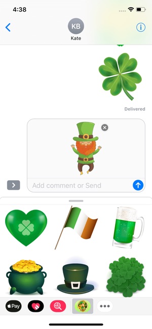 Saint Patrick Wishes Stickers(圖3)-速報App