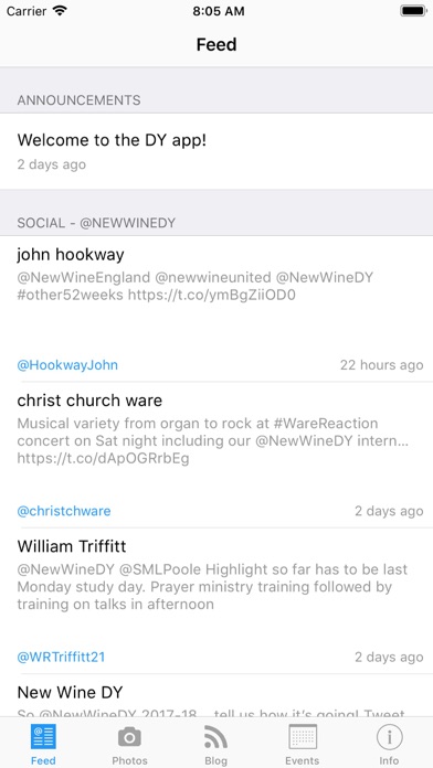 How to cancel & delete New Wine Discipleship Year from iphone & ipad 2