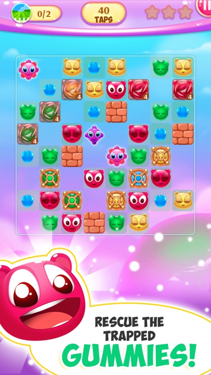 Gummy Pop Chain Reaction Games screenshot-3