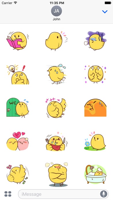 Chickens Emotion Stickers screenshot 3